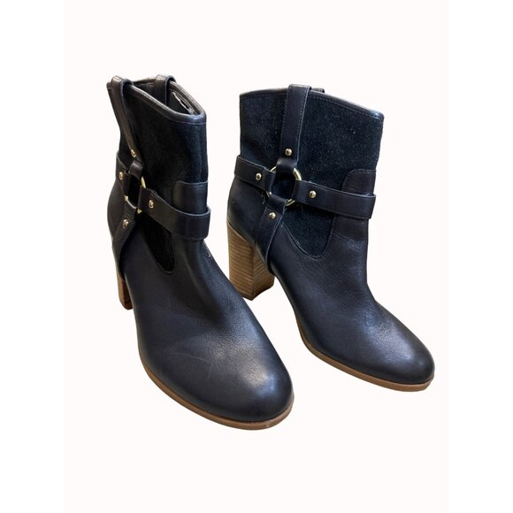 Ralph Lauren Lauren women’s black leather ankle boots 6B SKU 5421 - Picture 9 of 9